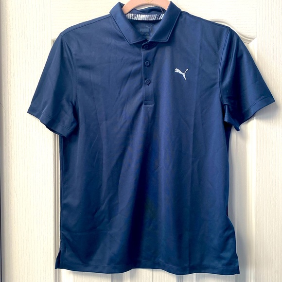 Boys Youth Puma short sleeve Dri-Fit Polo - Picture 2 of 6